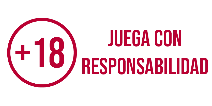 Mayores de 18 años: juega con responsabilidad